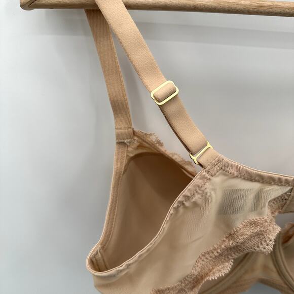 NATORI Pure Allure Full Figure Contour Bra in Nude // 34DD - Picture 8 of 9
